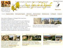 Tablet Screenshot of logis-de-la-vignolle.com